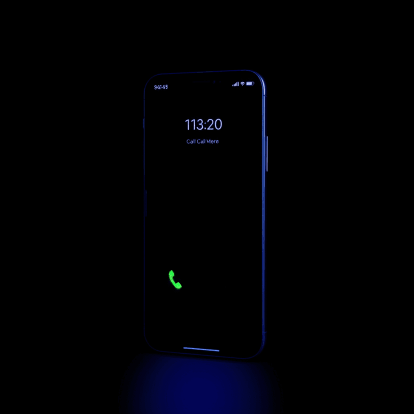 Smartphone with call notification